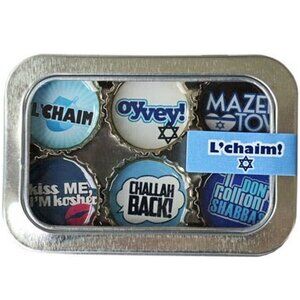 L'Chaim Bottlecap Magnets